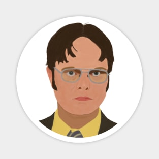 Dwight Portrait Magnet